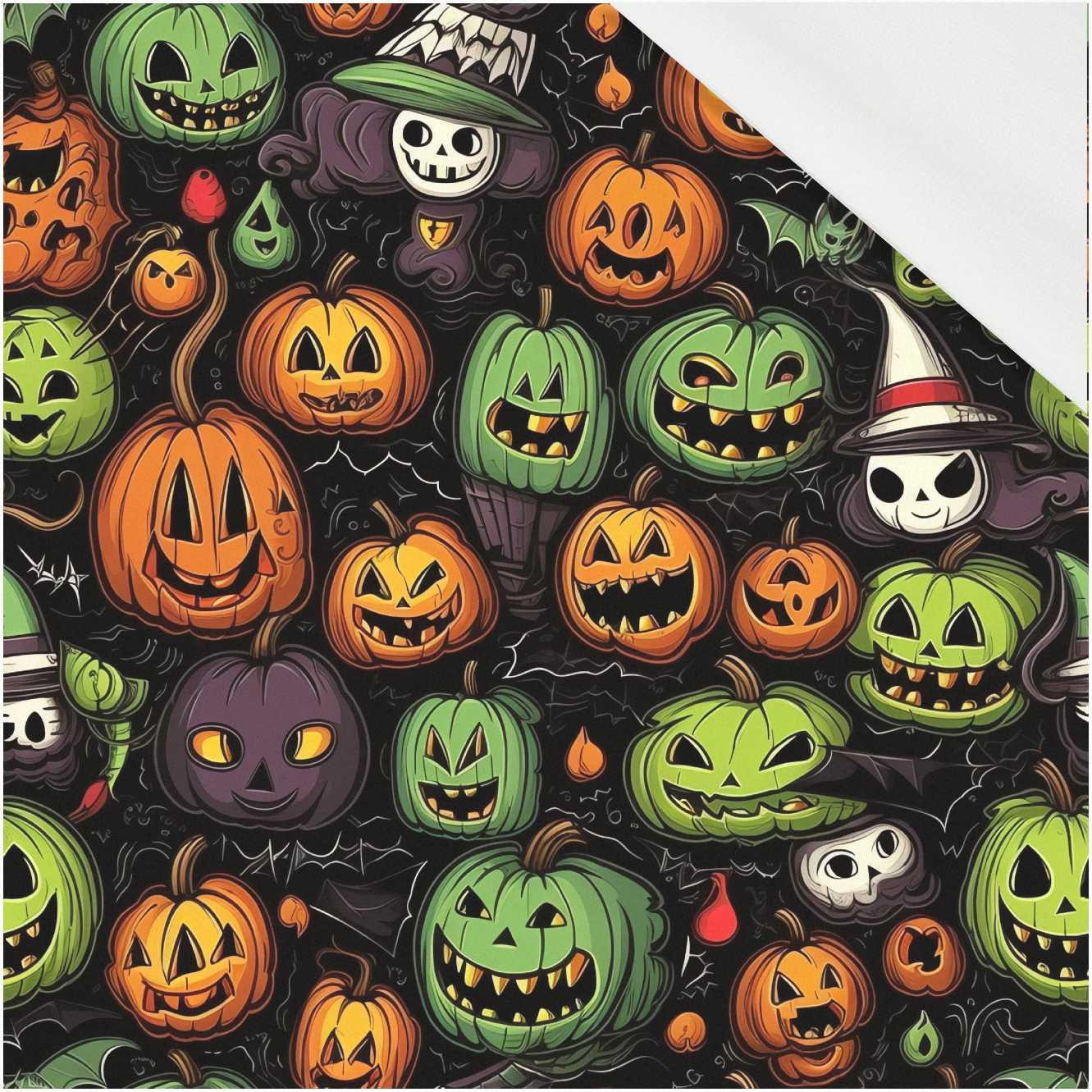 HALLOWEEN wz.1 - dzianina pętelkowa z elastanem ITY