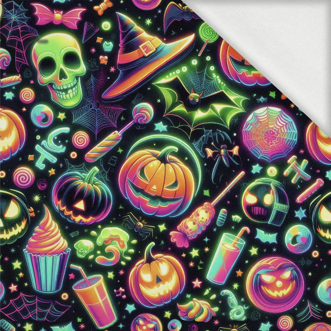 HALLOWEEN wz.24 - dzianina pętelkowa z elastanem ITY