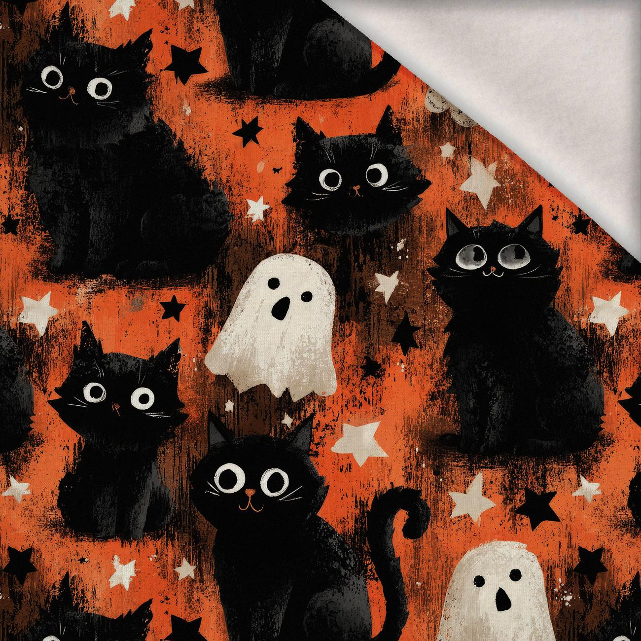 HALLOWEEN WZ. 36 - dzianina drapana z elastanem ITY