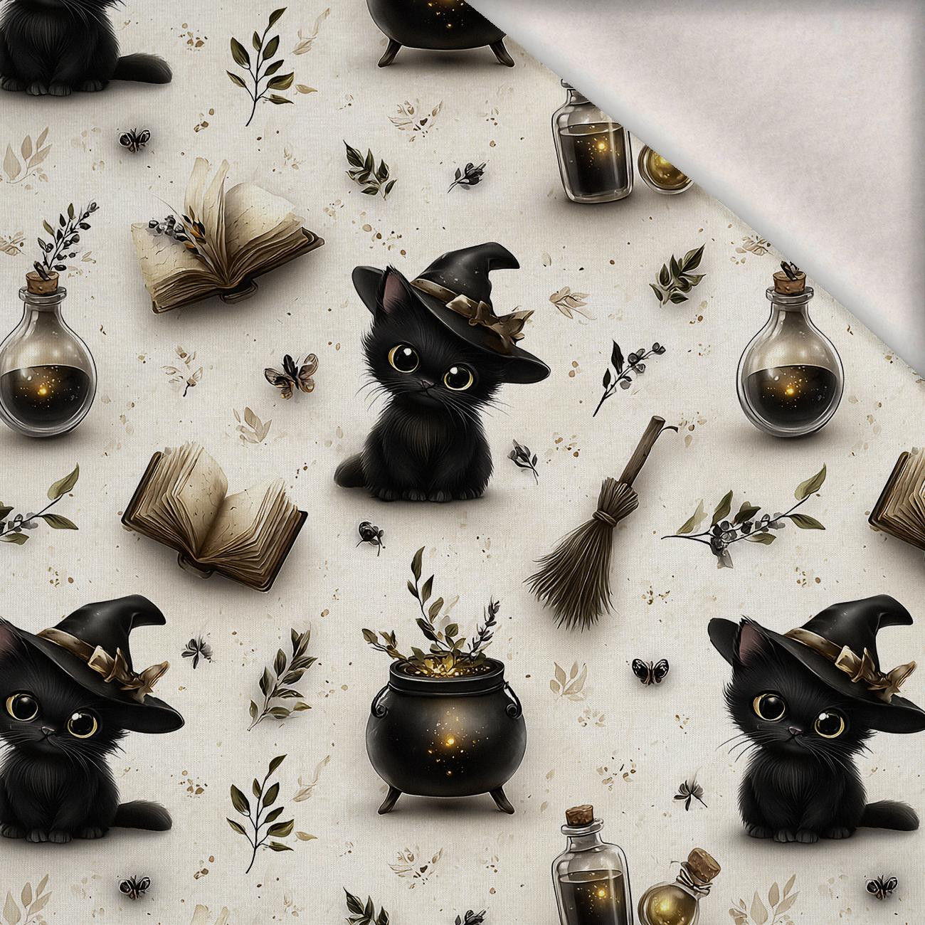 HALLOWEEN WZ. 42 - dzianina drapana z elastanem ITY