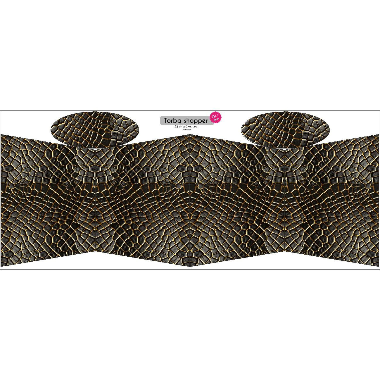 TORBA SHOPPER - LEATHER PATTERN WZ.18 - zestaw do uszycia
