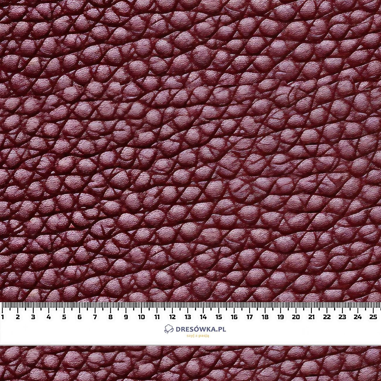 Leather Pattern wz.9 - dzianina pętelkowa z elastanem ITY