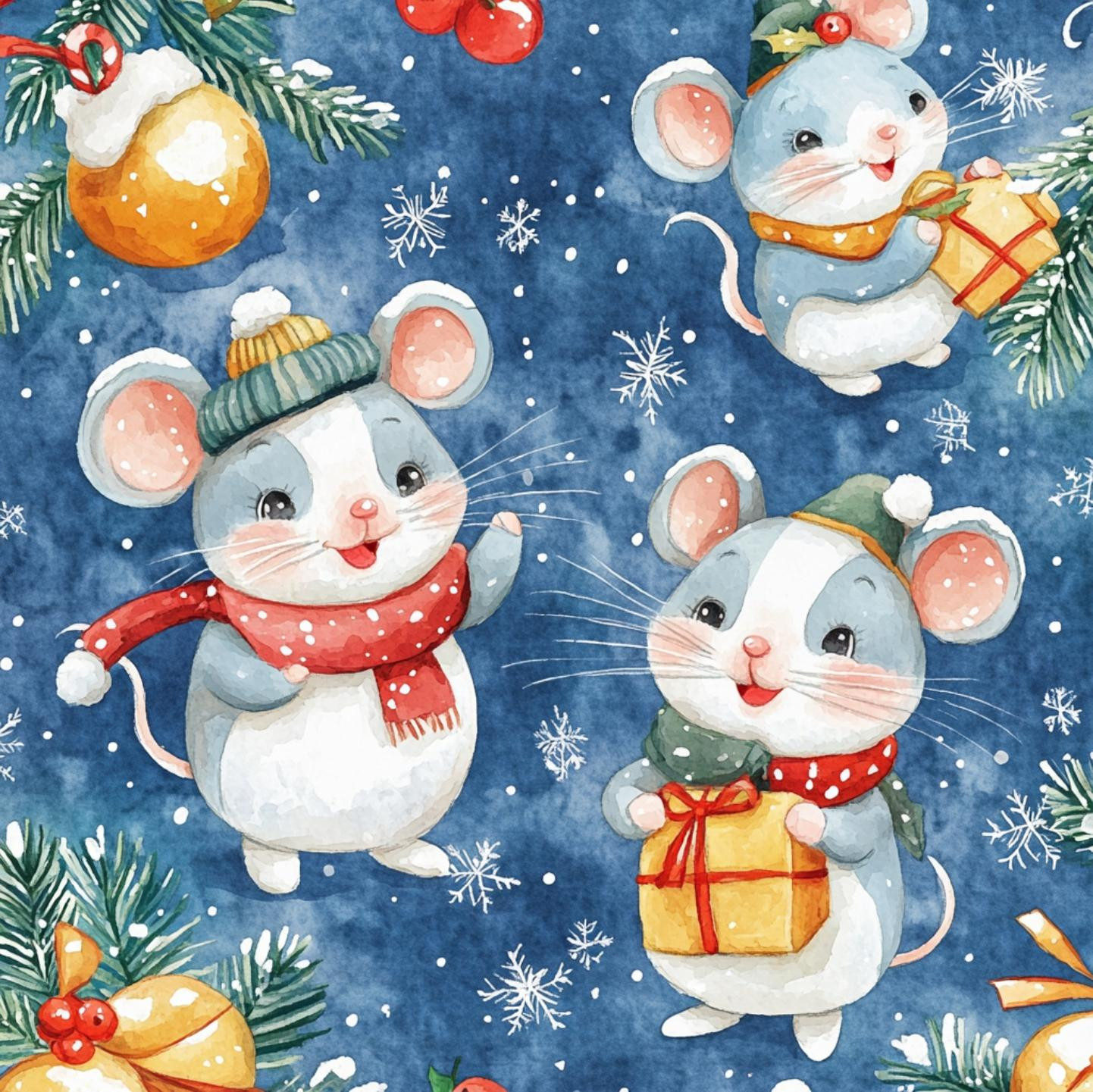 LET IS SNOW wz.1 - lekka dzianina drapana