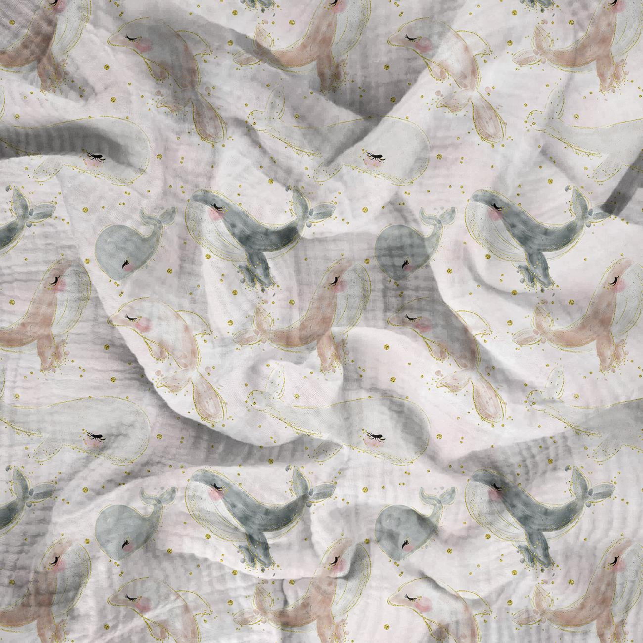 Little Nature WZ.7 - Muślin bawełniany