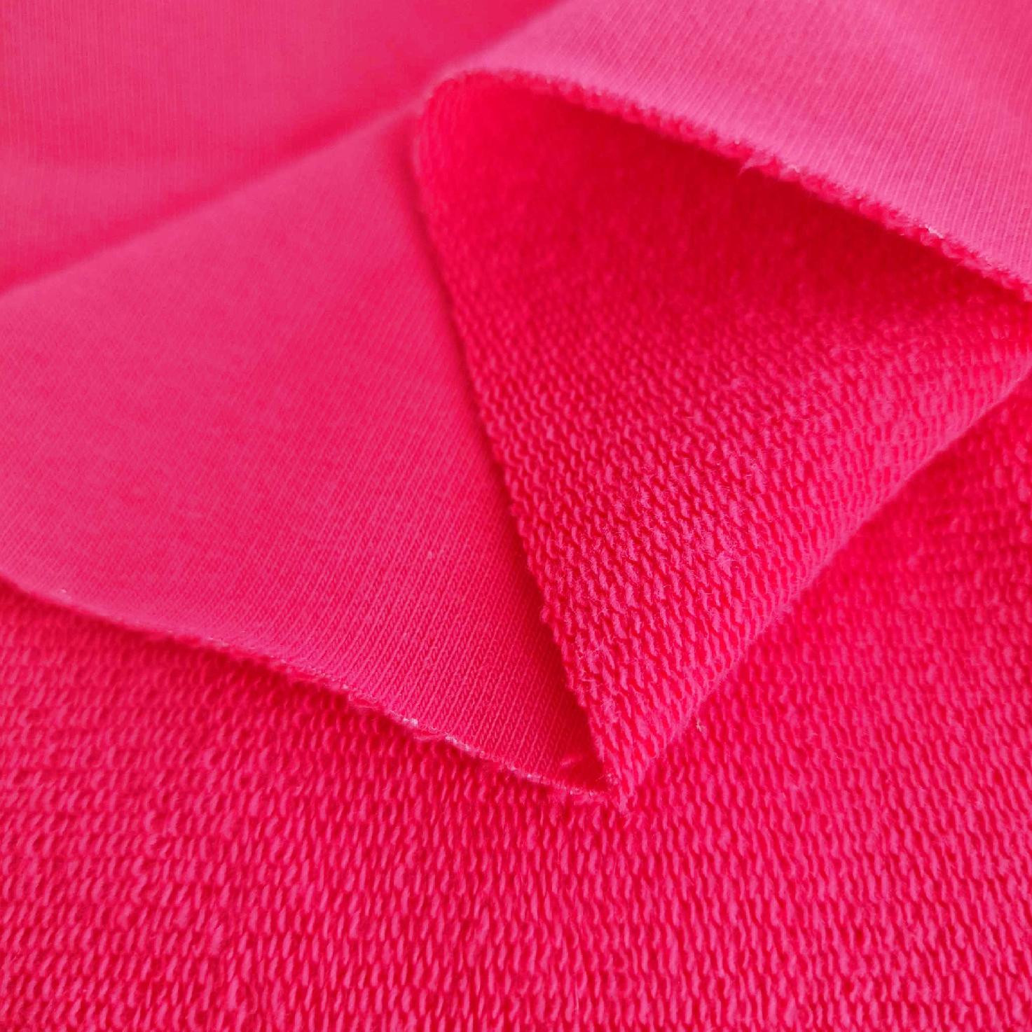 D183-MAGENTA (PINK) - gruba dzianina pętelkowa (P290)