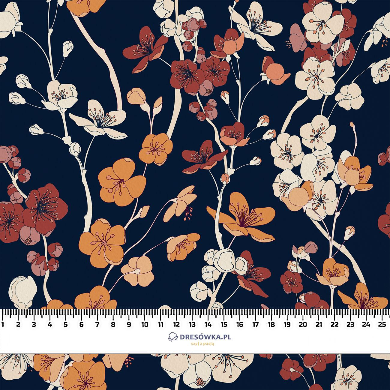 JAPOŃSKI OGRÓD wz. 3 (JAPAN) - Hydrofobowa dzianina drapana 