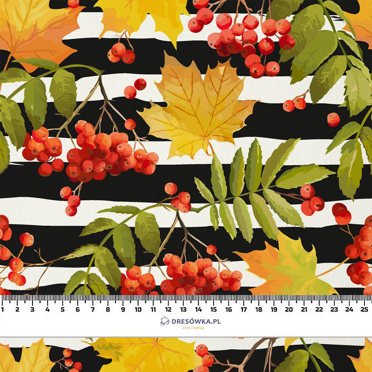 JARZĘBINY - Hydrofobowa dzianina drapana 