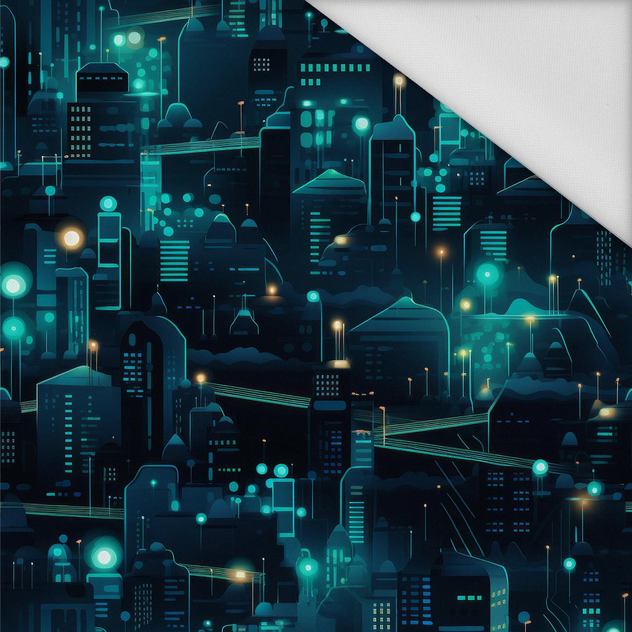 NEON CITY WZ.4 - tkanina wodoodporna