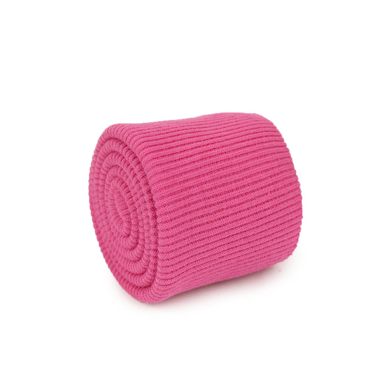 D-04 RÓŻOWY (PINK) - ściągacz dresowy prążkowany SD