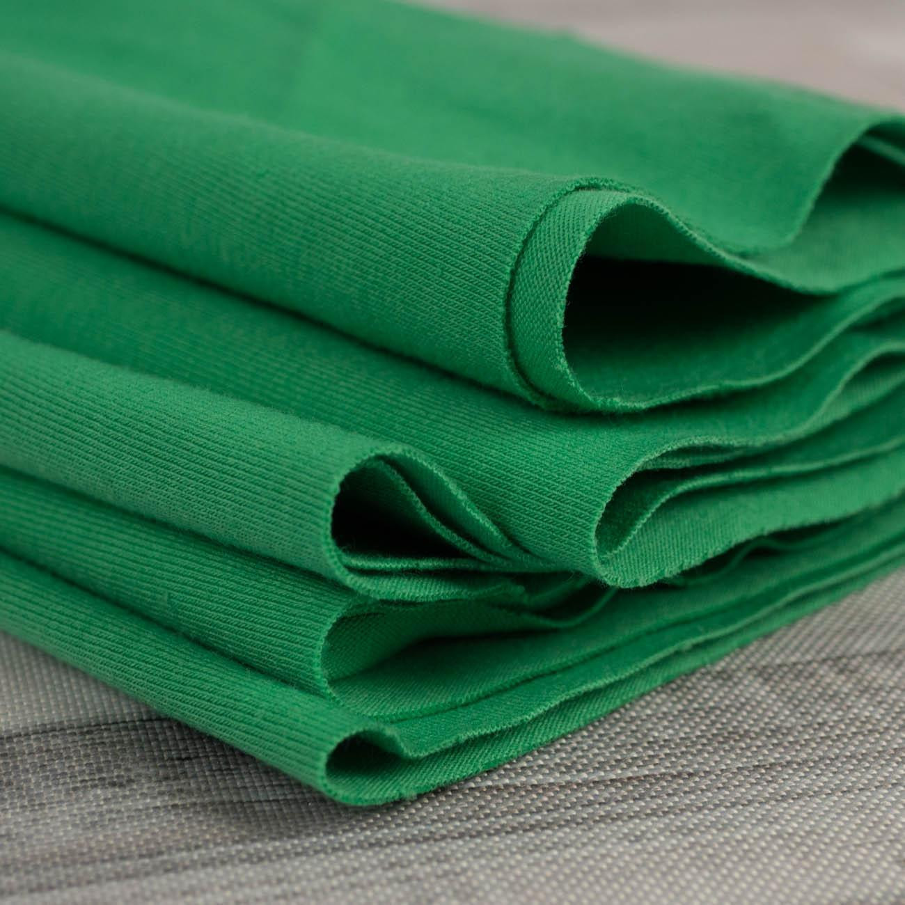 BENETTON (GREEN) - dzianina t-shirt z elastanem TE210