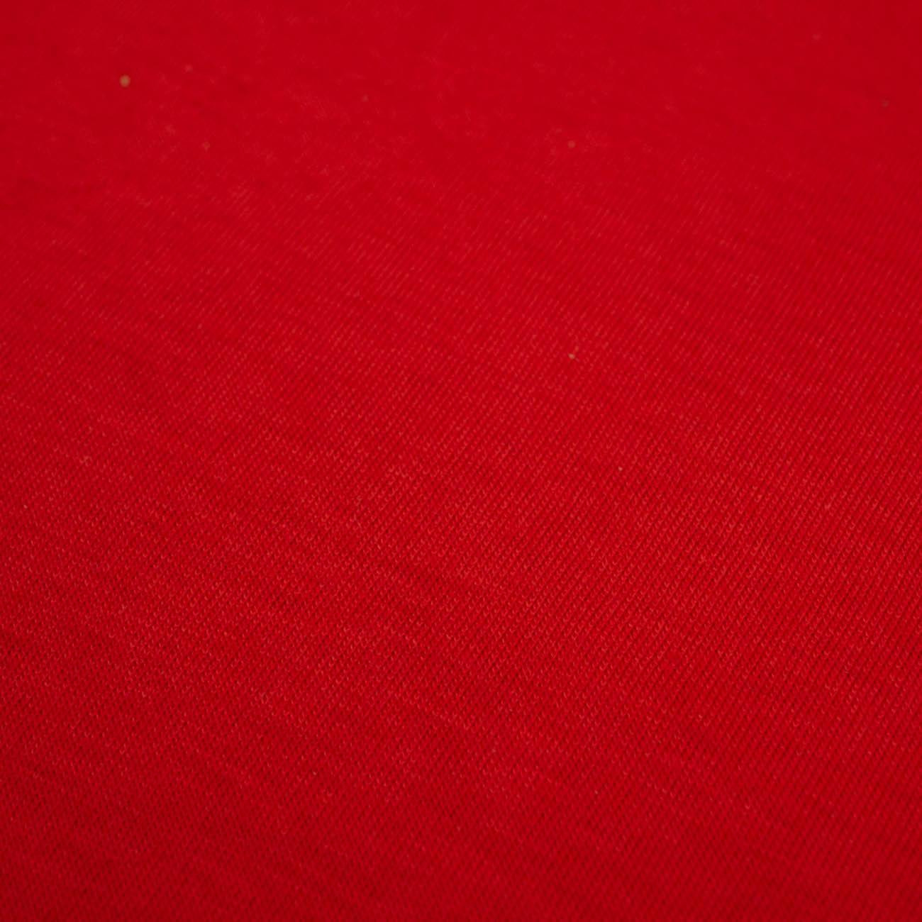 D-18 CZERWONA - dzianina t-shirt 100% bawełna T140