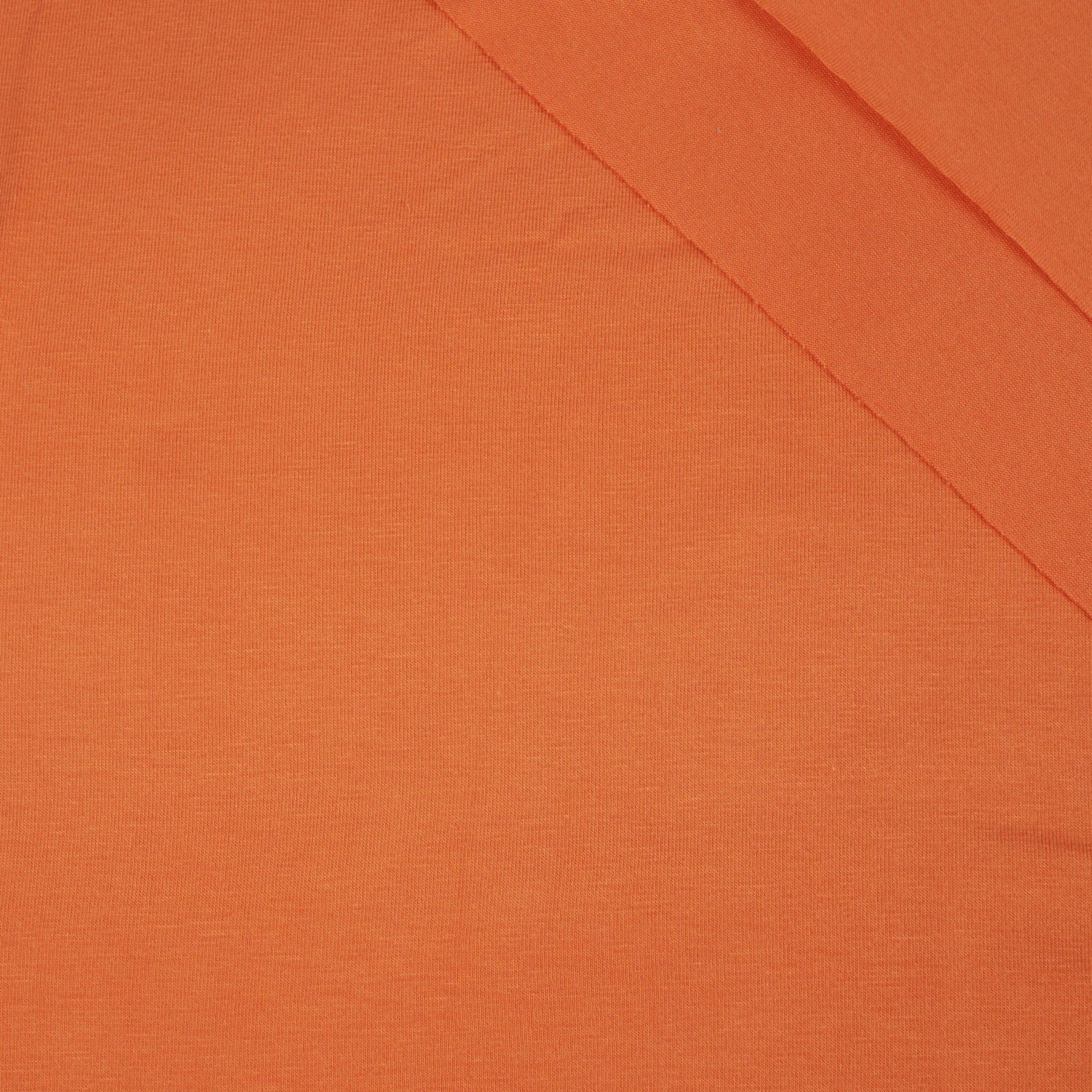 W-07 POMARAŃCZOWY - dzianina wiskozowa single jersey 210g