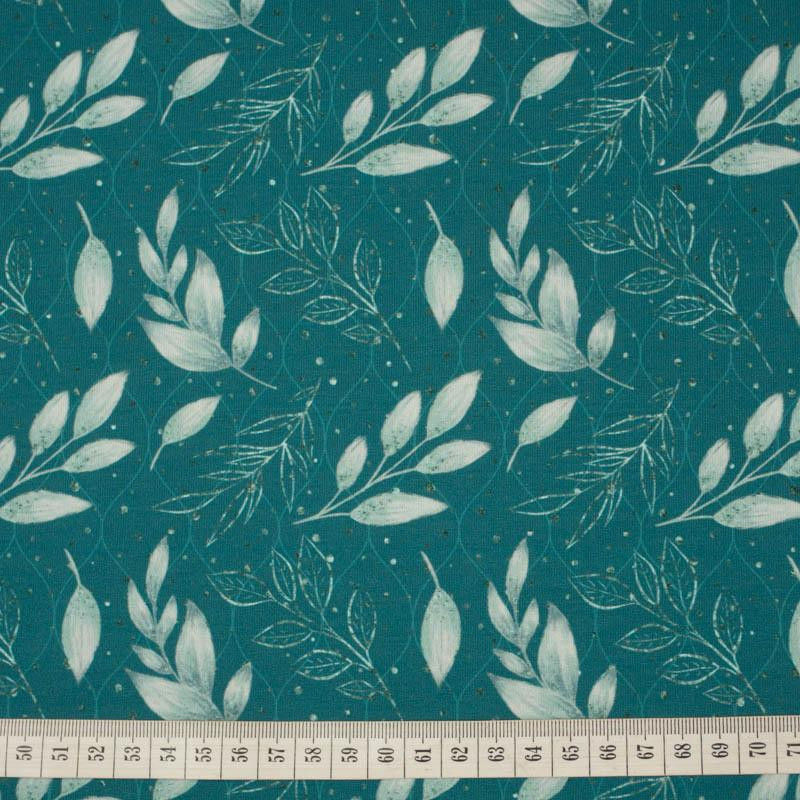 LIŚCIE wz. 8 - single jersey z elastanem 