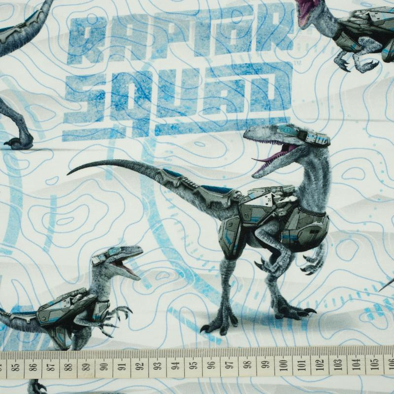 RAPTOR SQUAD / błękitny - single jersey TE210