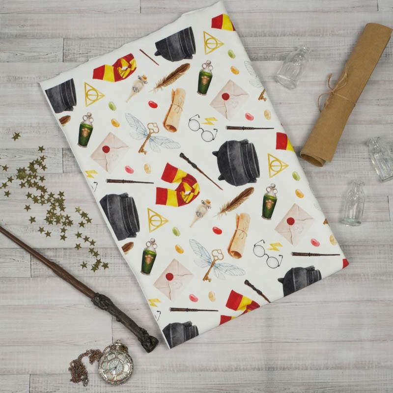 MAGICZNY KOCIOŁEK (MAGICZNA SZKOŁA) - dresówka pętelkowa