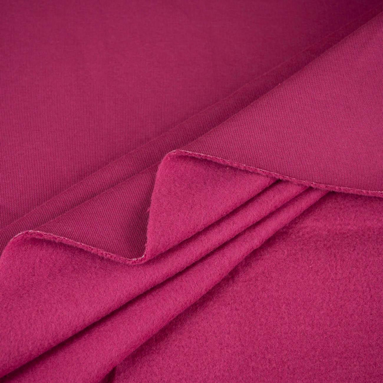 D-65 PURPUROWY - gruba dresówka drapana D300