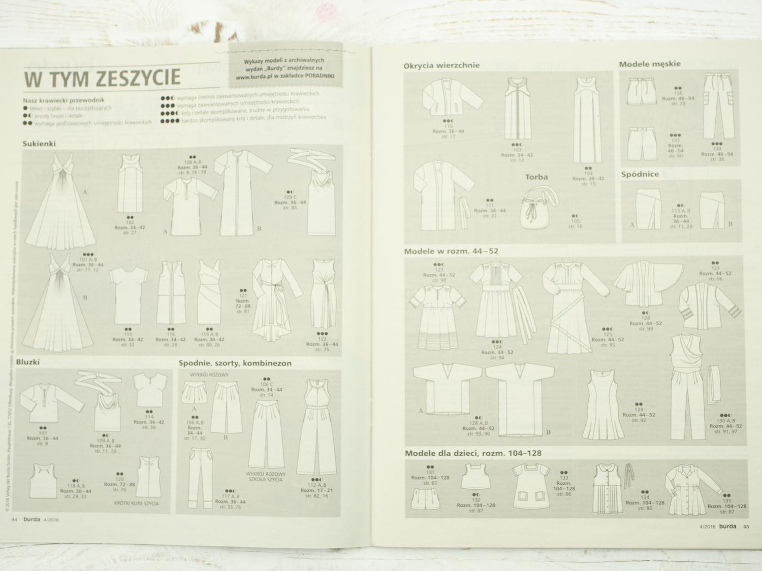 Burda Moda & Styl - 4/2016 PL
