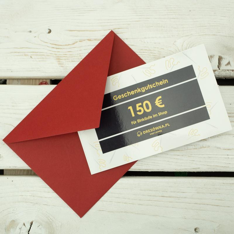 BON UPOMINKOWY - 150 EUR - DE