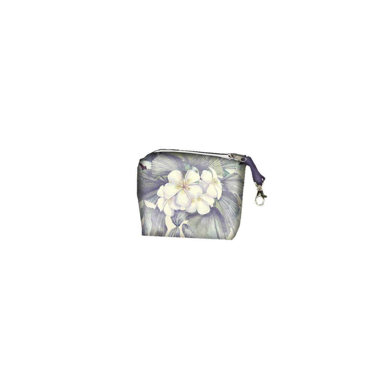 Torba XL z saszetką 2 w 1 - PURPLE FLORAL - zestaw do uszycia 