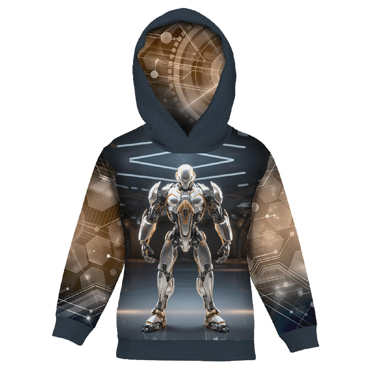DZIECIĘCA BLUZA Z KAPTUREM (ALEX) - ROBOT wz.2 - zestaw do uszycia