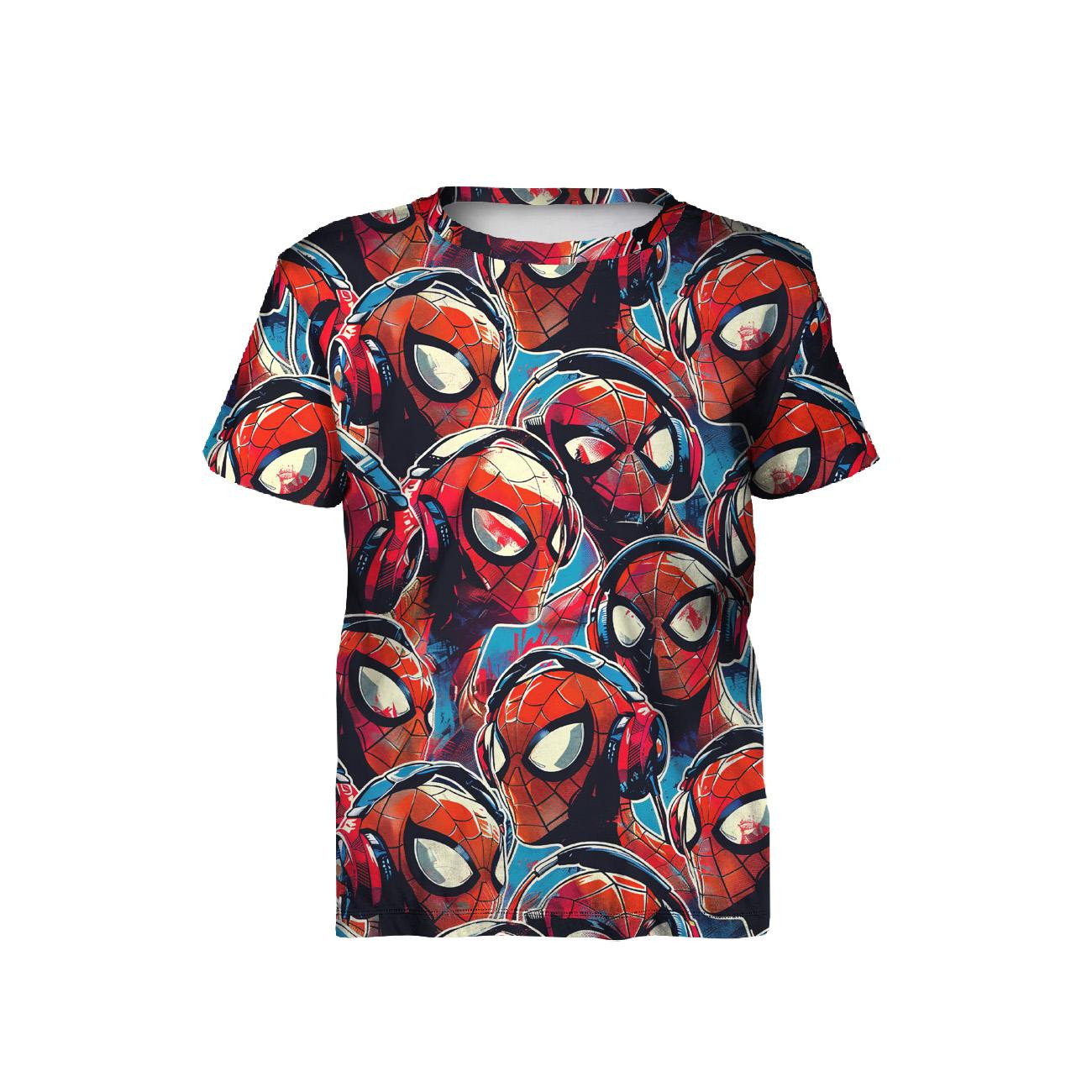 T-SHIRT DZIECIĘCY - SPIDER - zestaw do uszycia