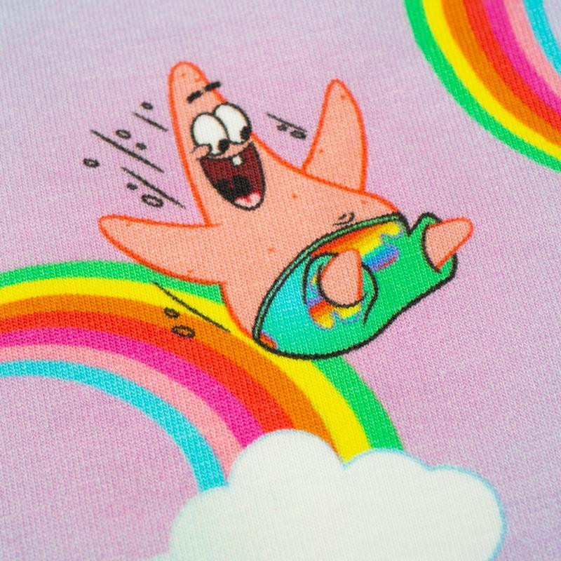 SPONGE BOB / tęcza - single jersey TE210