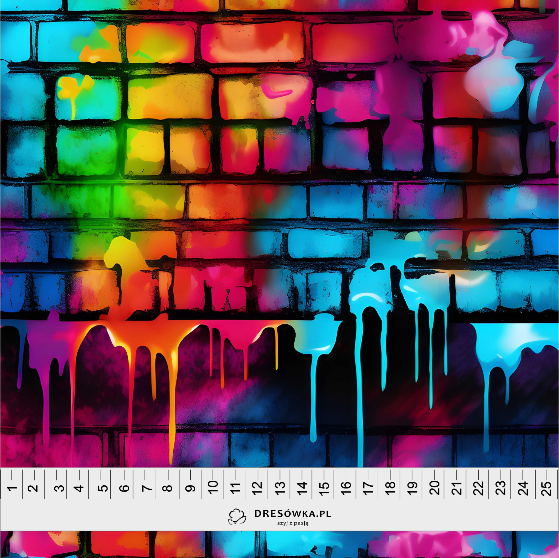 STREET GRAFFITI wz.3 - lycra 300g