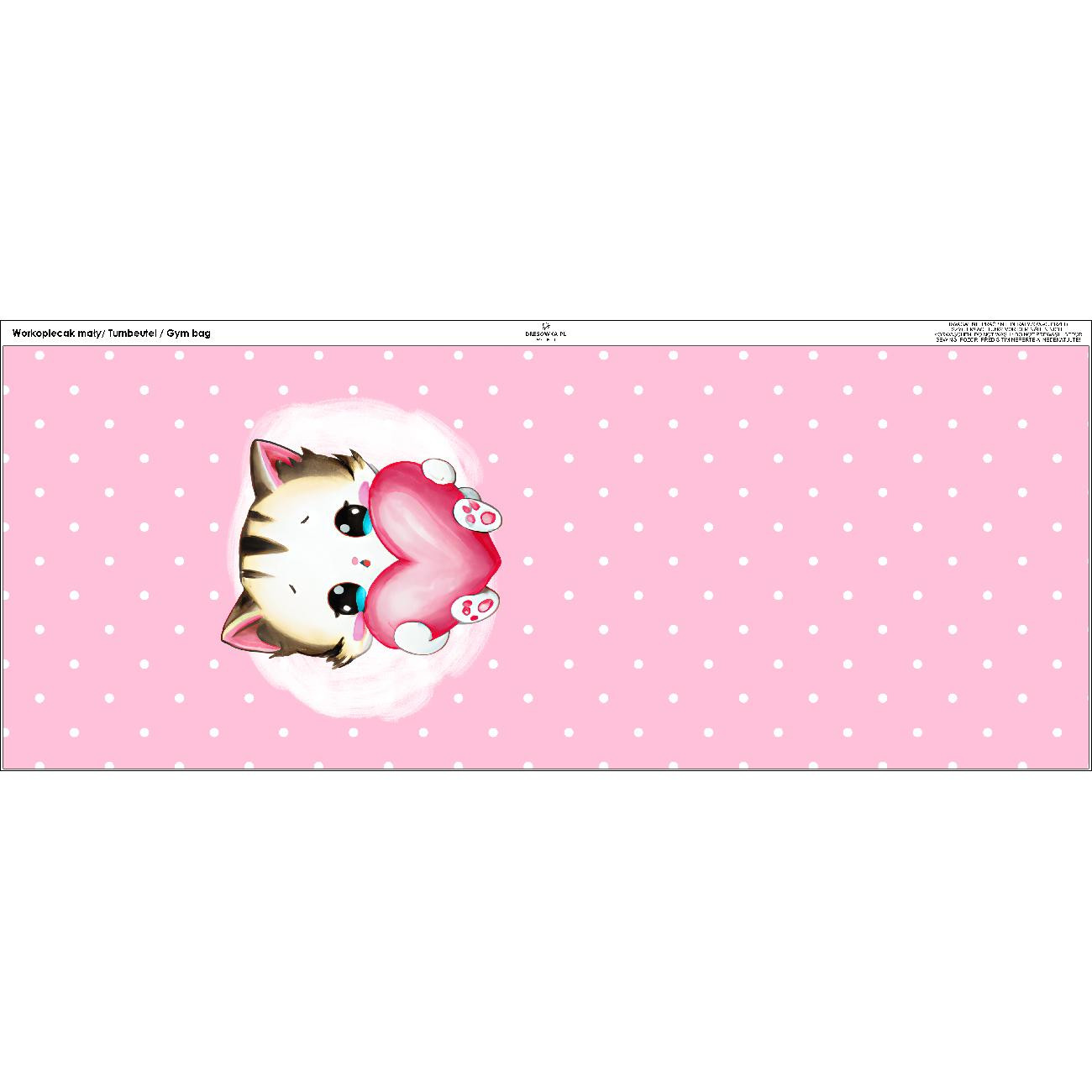 WORKOPLECAK - SWEET CAT WZ. 3 - zestaw do uszycia