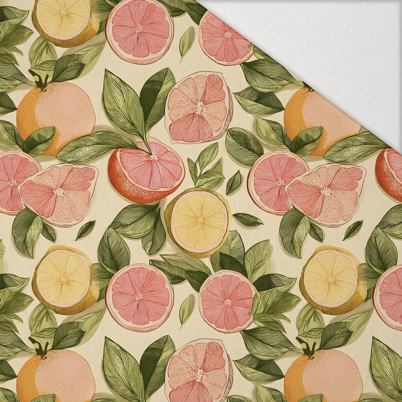 Tutti Frutti wz. 15 - Hydrofobowa dzianina drapana 