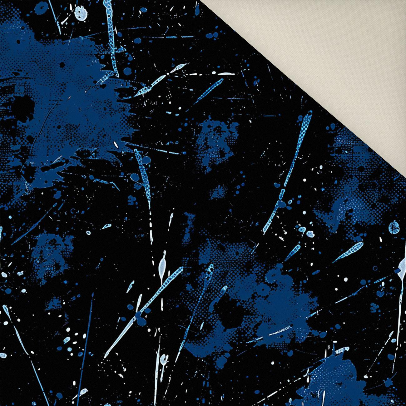 NAVY GRUNGE wz. 2- Welur tapicerski