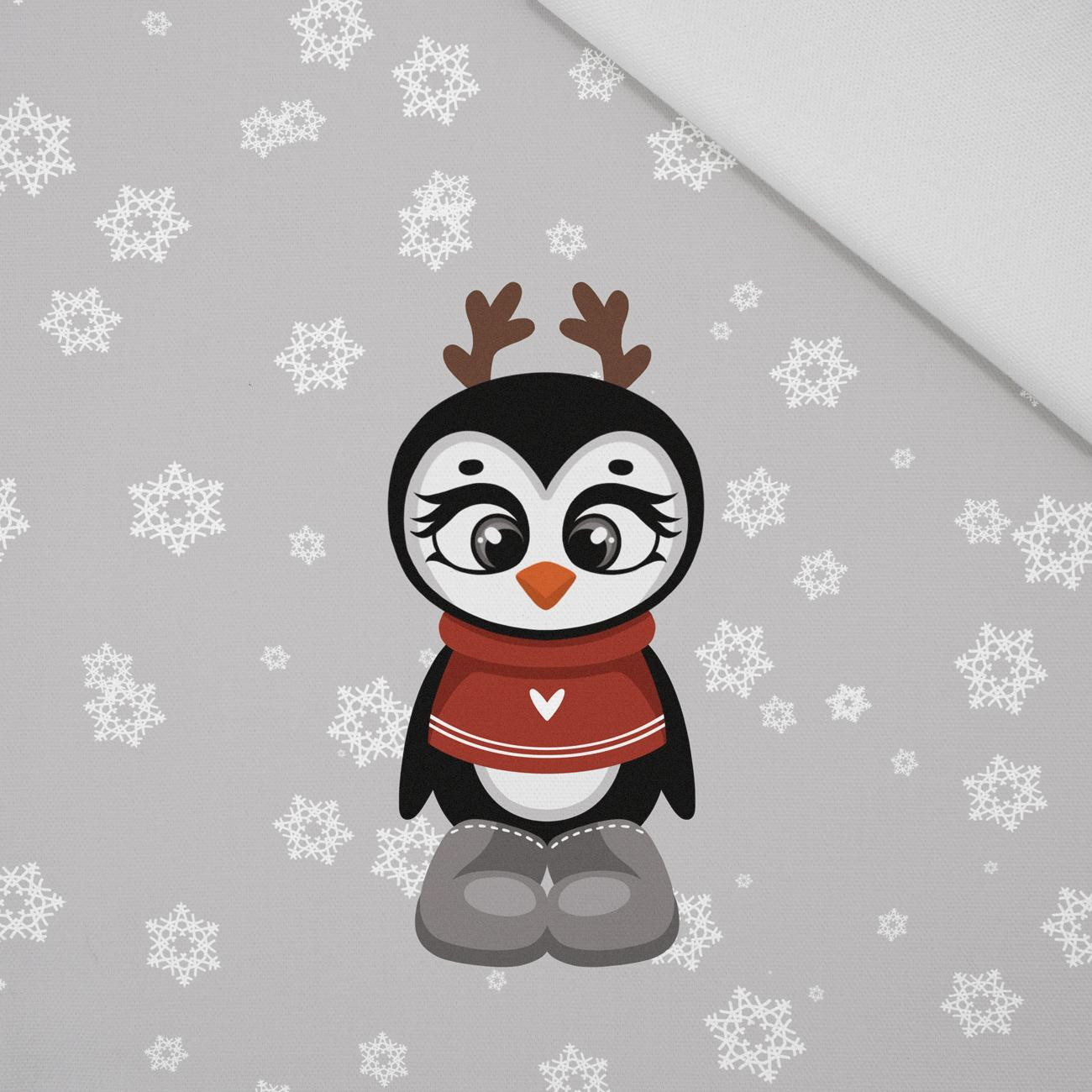 WINTER ANIMALS wz.7 - panel (60cm x 50cm) Panama 220g