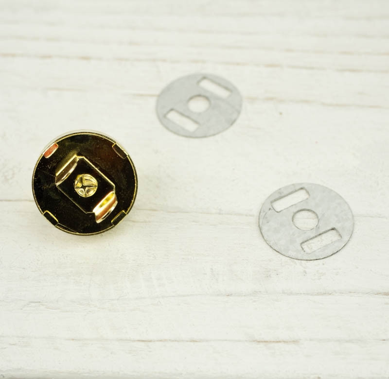 Zapięcie magnetyczne 18mm - złoto