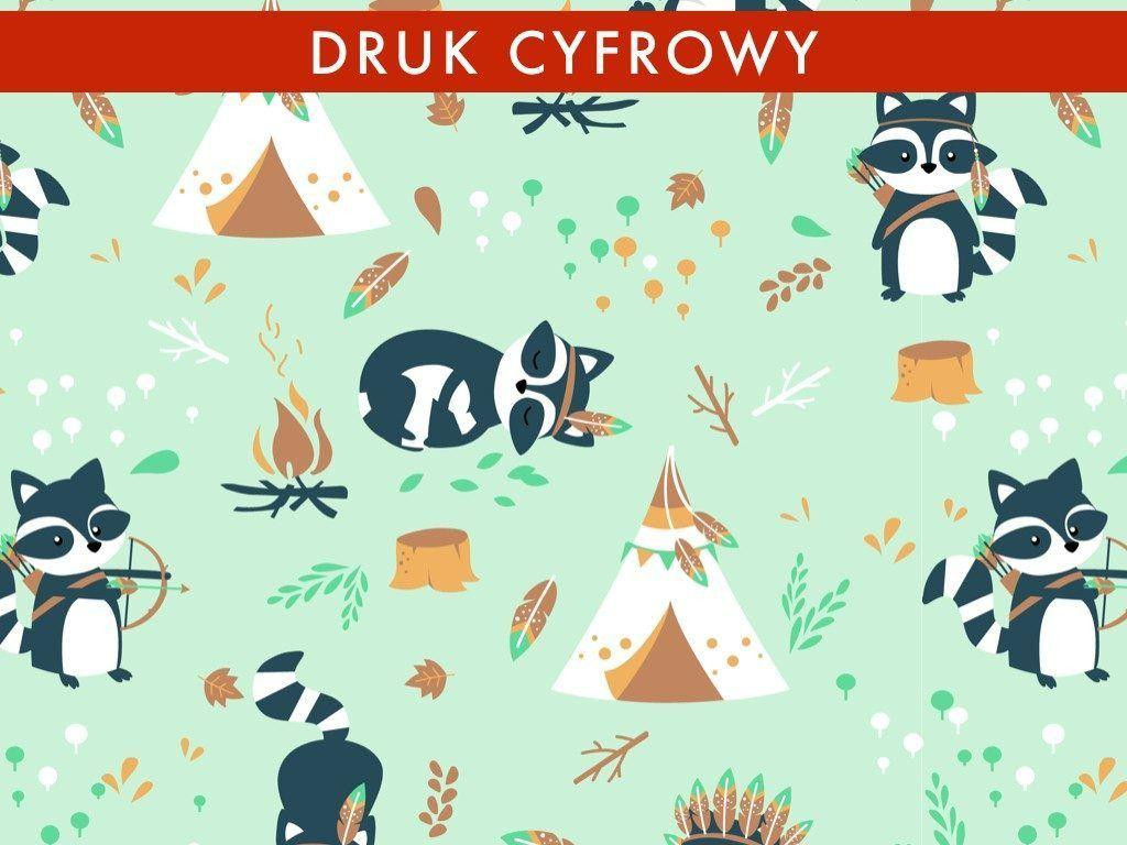 SZOPY wz.1 / zielone - dresówka pętelkowa 