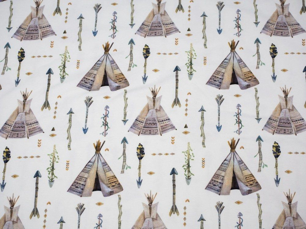 INDIAN / tipi - Jersey wiskozowy WE210