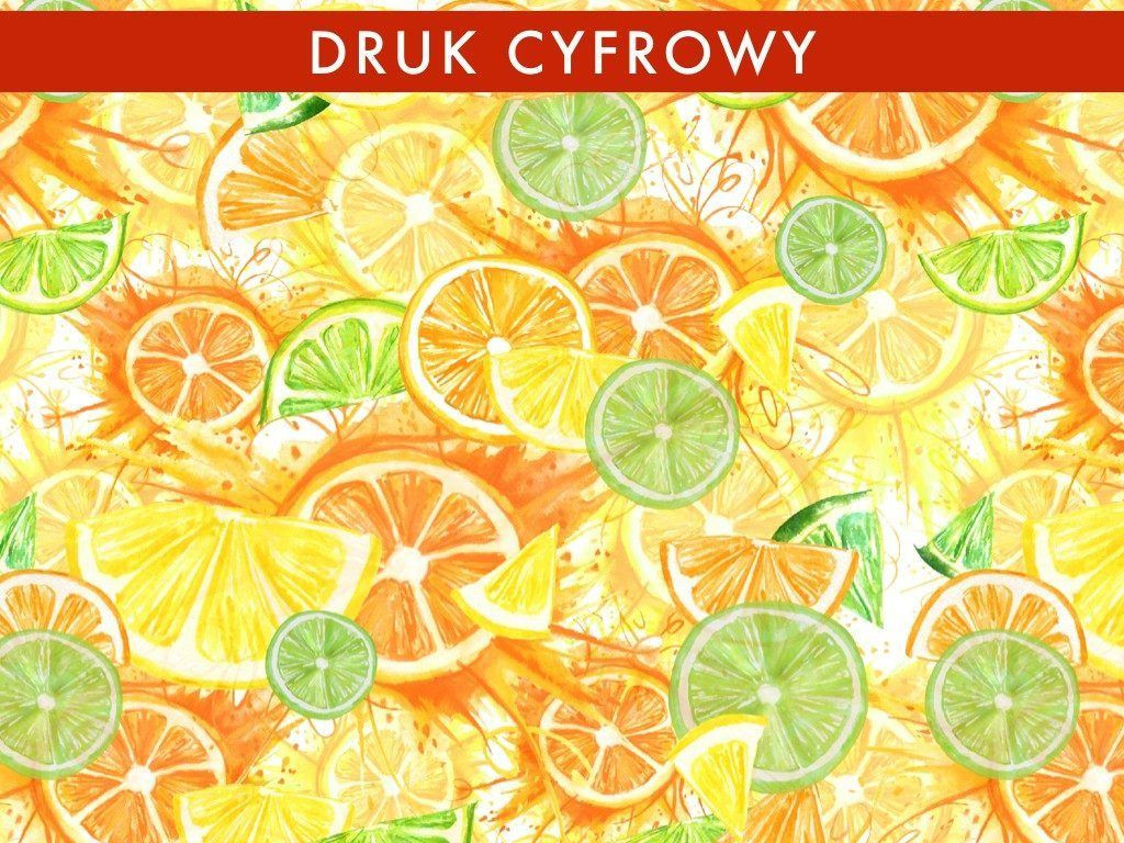 CYTRUSY - single jersey z elastanem TE210