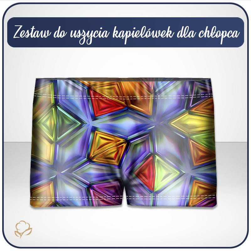 Kąpielówki dla chłopca - KALEJDOSKOP 122-128