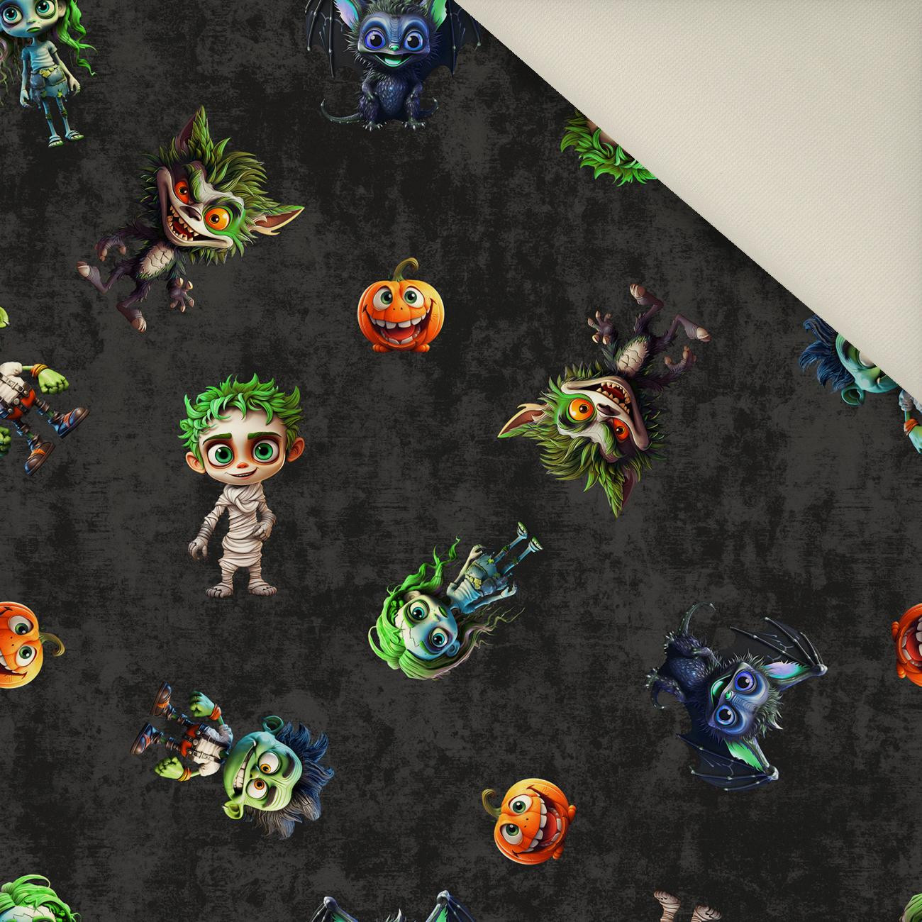 Cute Halloween wz. 7- Welur tapicerski