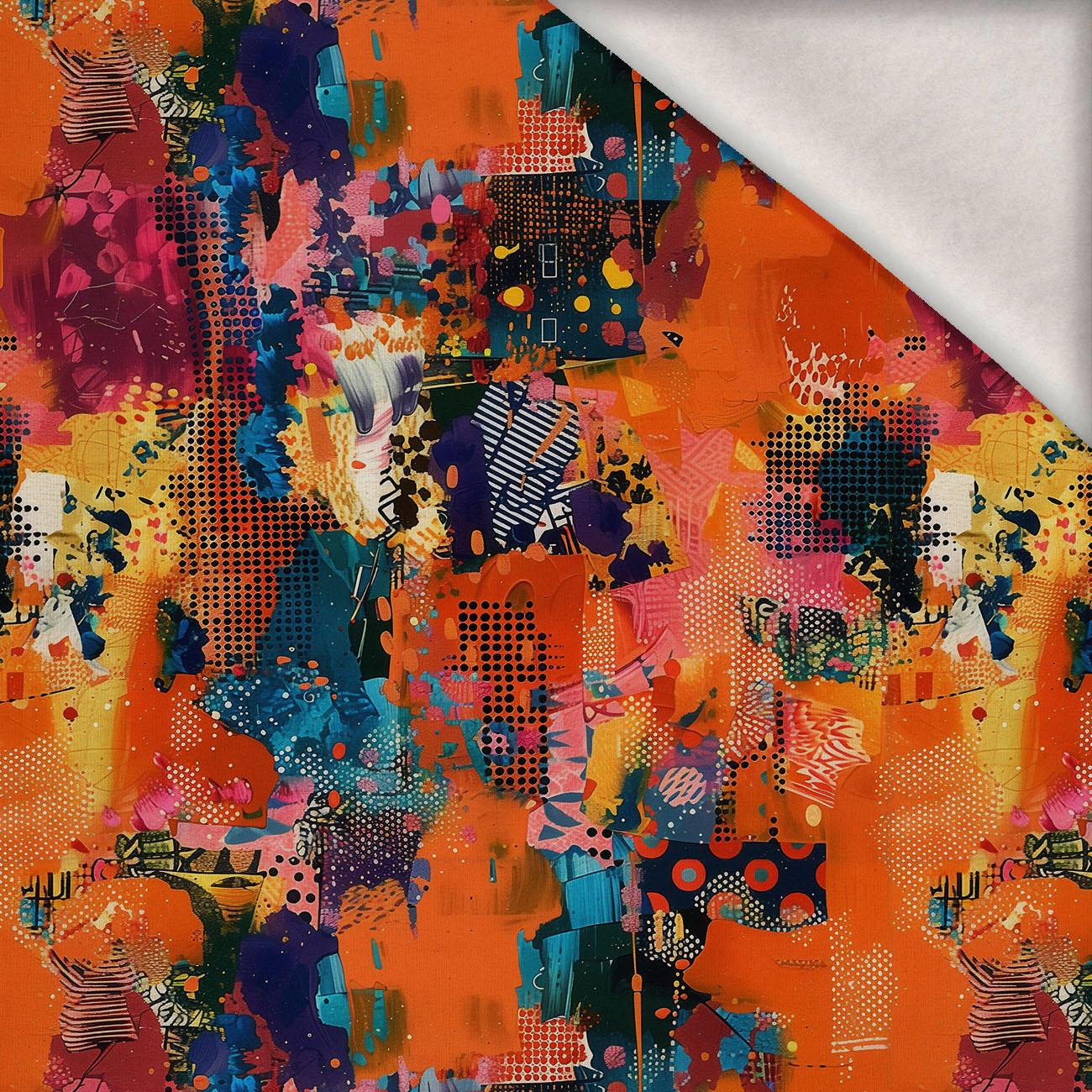 ABSTRACTION WZ.40 - dzianina drapana z elastanem ITY