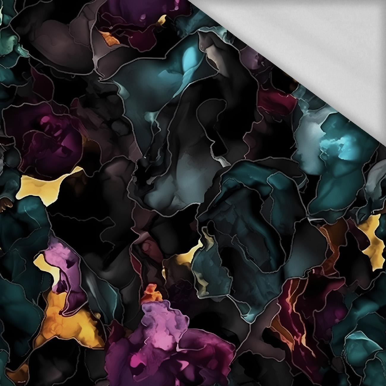 alcohol ink wz.6 - dzianina pętelkowa z elastanem ITY