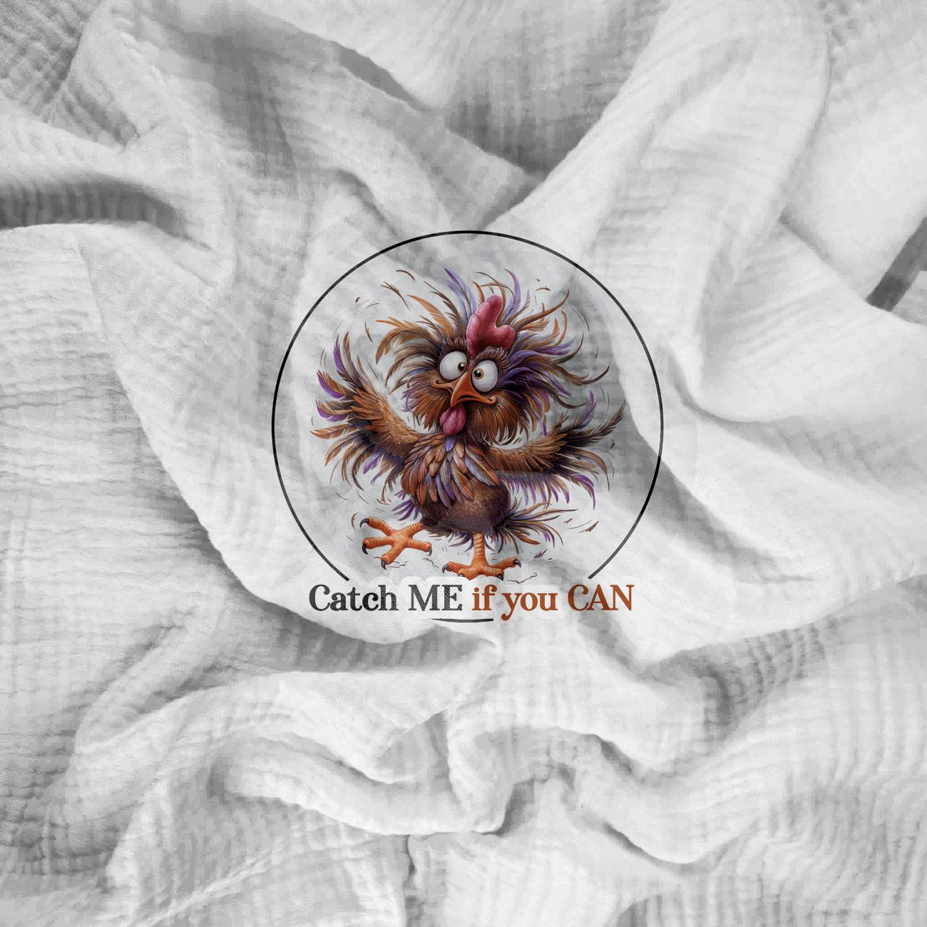 CUTE ANIMALS wz.2 - panel (60cm x 50cm) muślin bawełniany