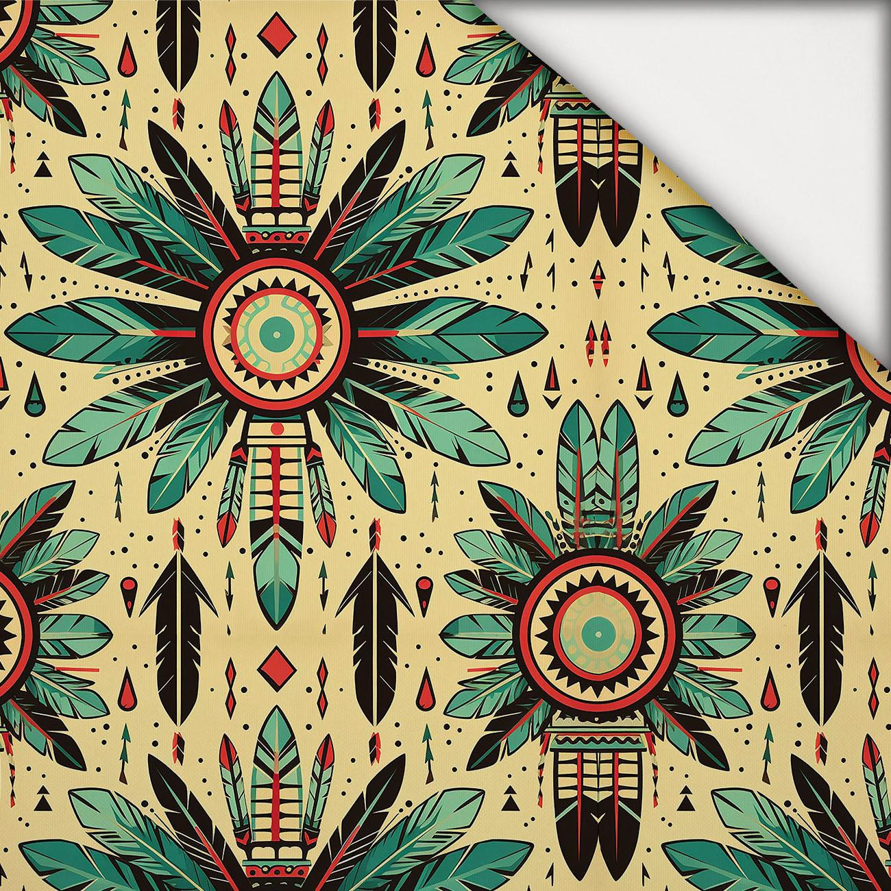 AROUND THE WORLD wz.6 - lekka dzianina drapana