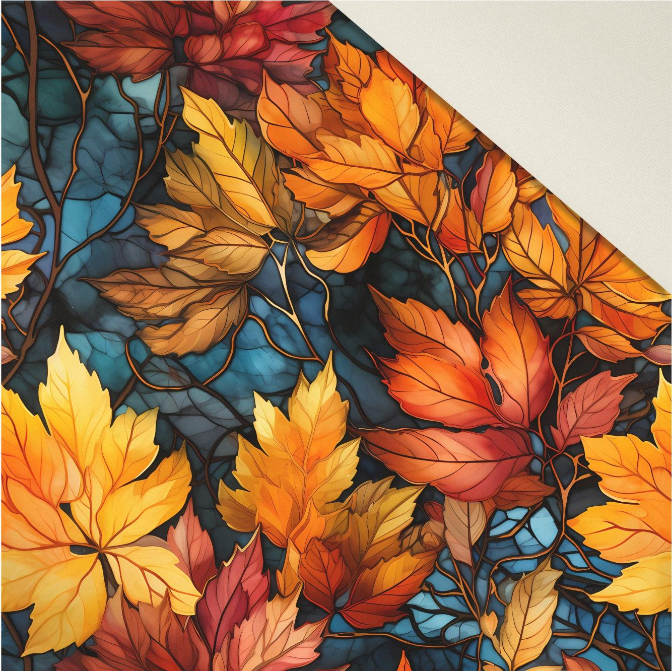 AUTUMN TIME WZ. 8- Welur tapicerski