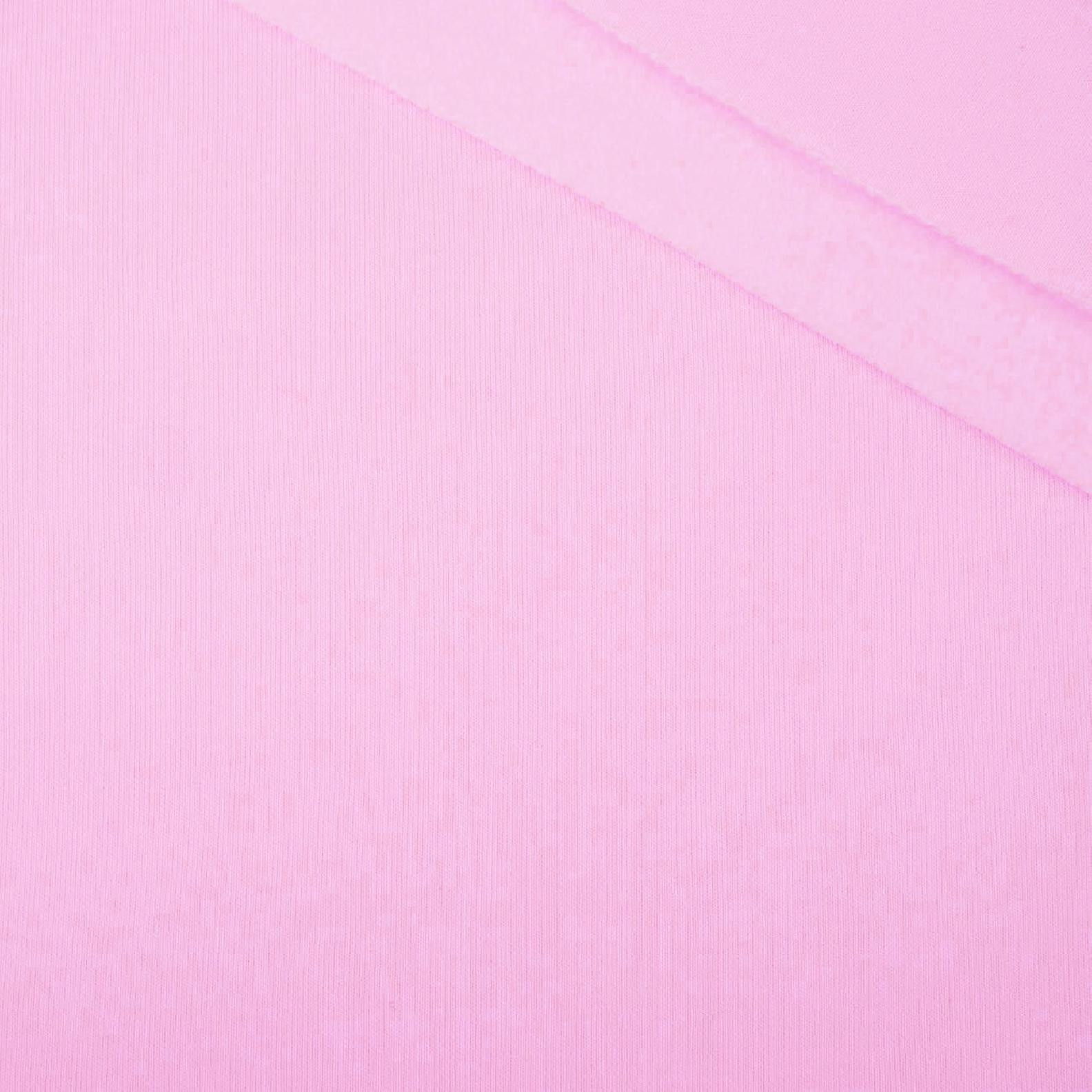 D-177 BARBIE PINK - gruba dresówka drapana D300