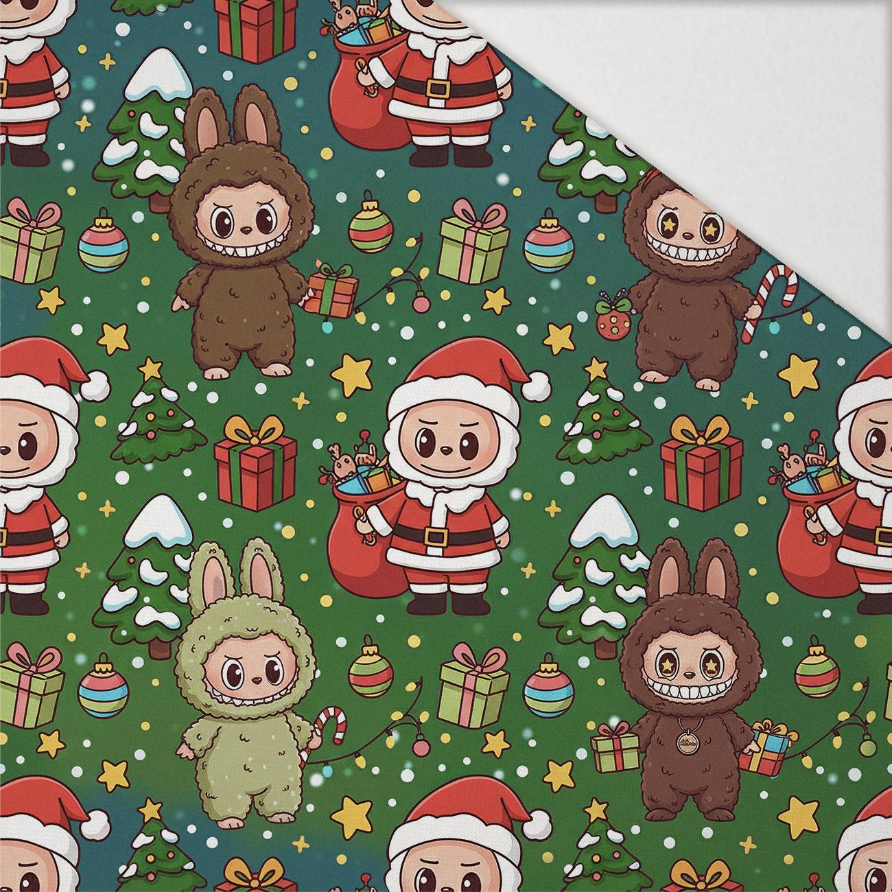 Creepy Cute Christmas WZ.1 - Hydrofobowa dzianina drapana 