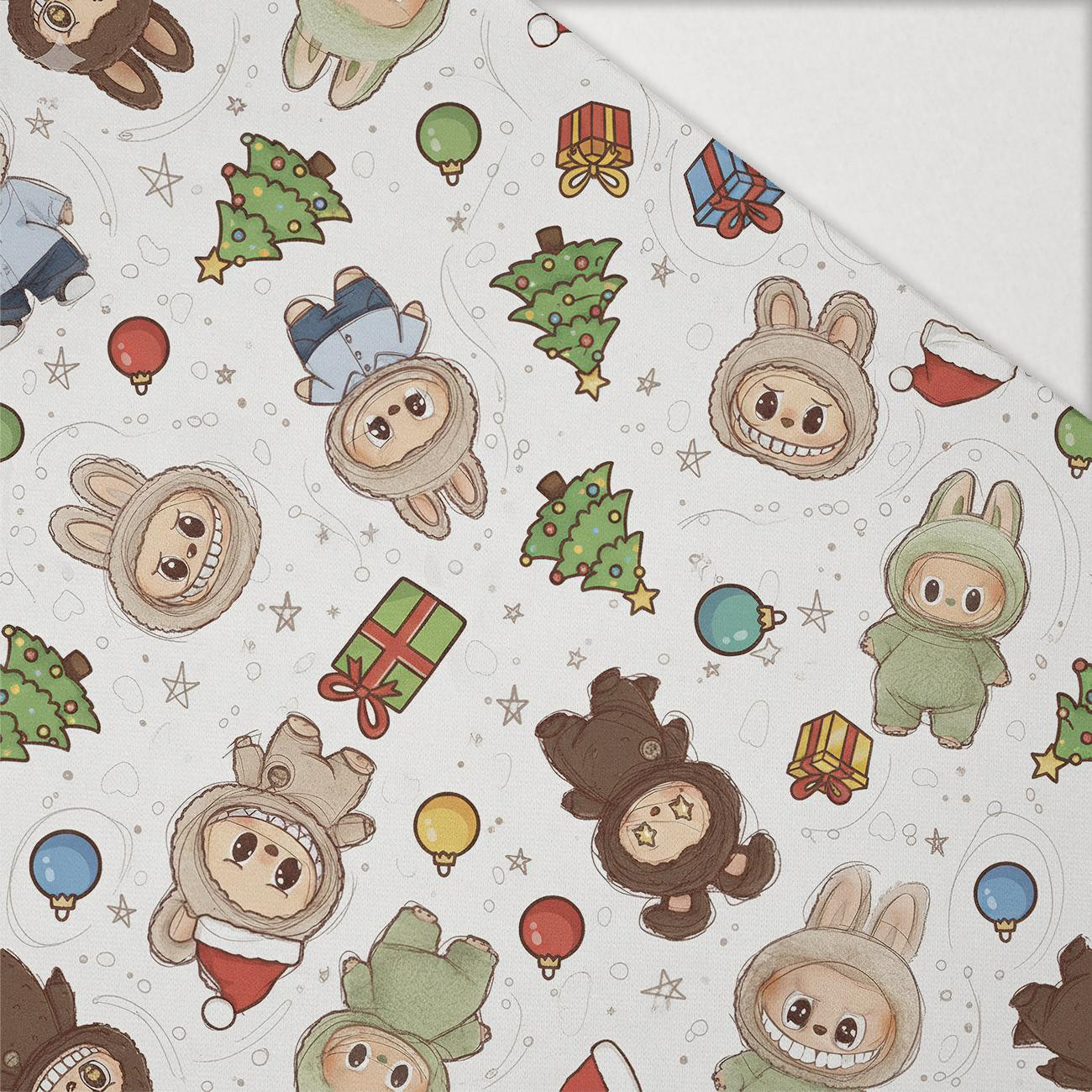 Creepy Cute Christmas WZ.2 - Hydrofobowa dzianina drapana 