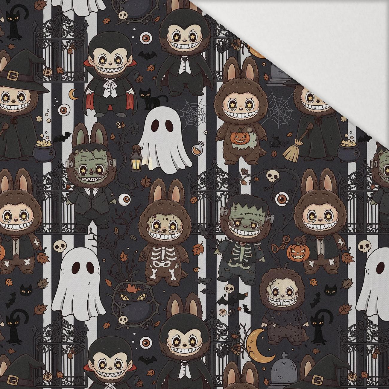 Creepy Cute Halloween WZ.1 - Hydrofobowa dzianina drapana 