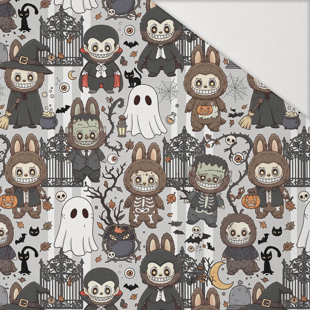 Creepy Cute Halloween WZ.5 - Hydrofobowa dzianina drapana 