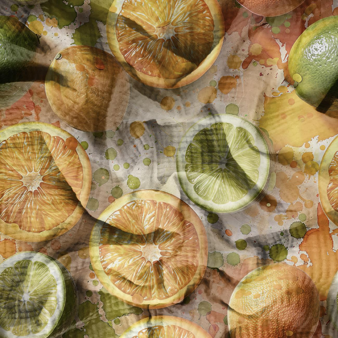 CYTRUSY wz.4 - Muślin bawełniany