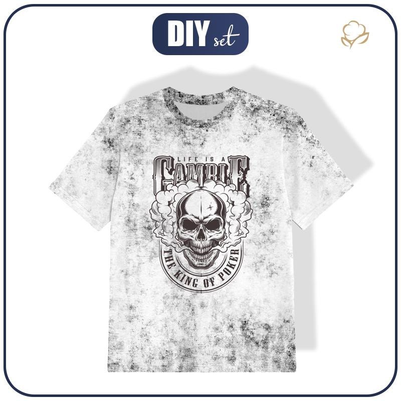 T-SHIRT DZIECIĘCY - THE KING OF POKER wz. 3 - single jersey