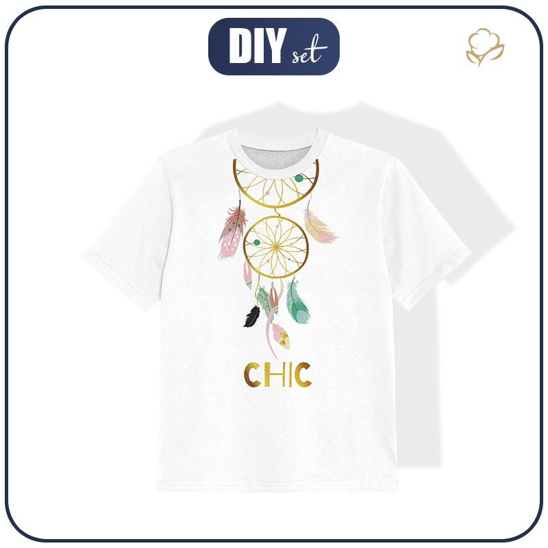 T-SHIRT DZIECIĘCY - ŁAPACZ SNÓW (WILD & FREE)- single jersey